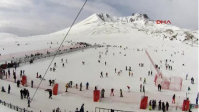 Kayseri Erciyes' Te Liseli Kayakçının Feci Ölümü-Toplu Görüntüler