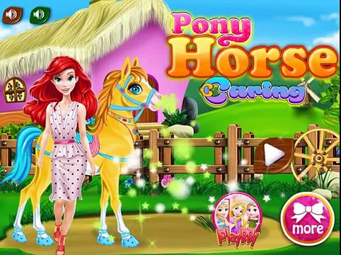 Pony Horse Caring | Best Game for Little Girls - Baby Games To Play