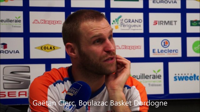 Conférence de presse : Boulazac Basket Dordogne - Aix-Maurienne