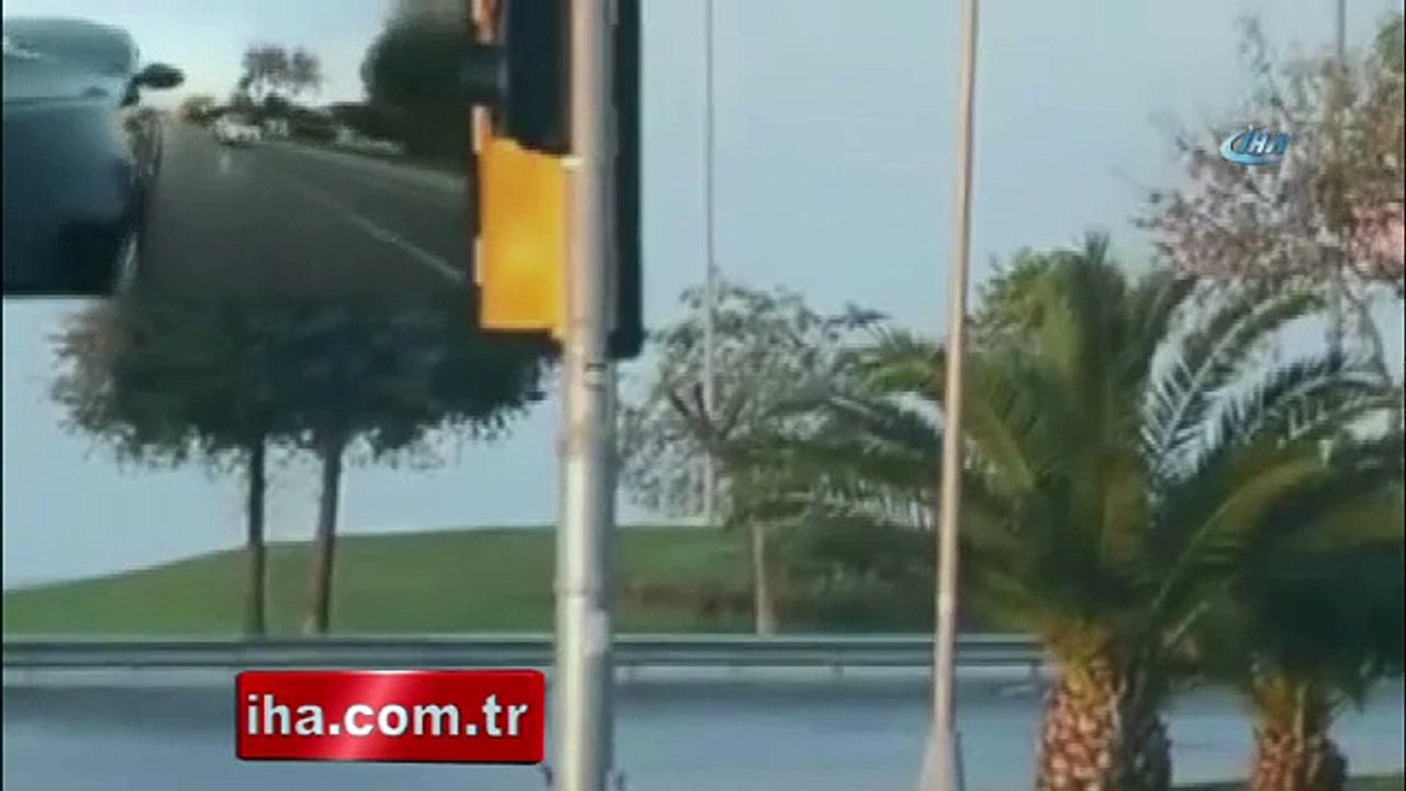 Trafik magandası ortaya çıktı