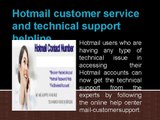 Hotmail Customer Service Number:: Call at 1-855-233-7309 for getting help of Experts