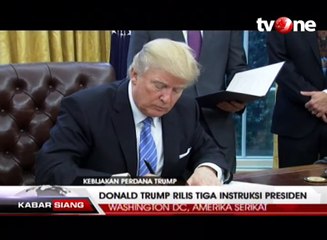 Kebijakan Perdana Trump, Amerika Keluar dari TPP