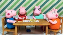 Peppa Pig Play-Doh Stop-Motion: Vomit Throw Up Crying George