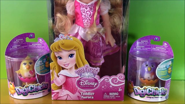 DigiChicks Sing & Dance for Disney Princess Aurora baby doll! Unboxing fun Bubblepop Kids