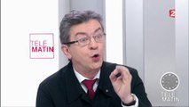 Télématin : Jean-Luc Mélenchon recadre Caroline Roux