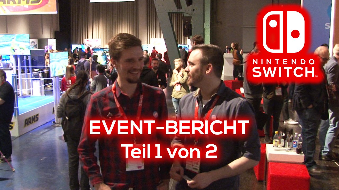 Nintendo Switch-Event in München - Teil 1 von 2