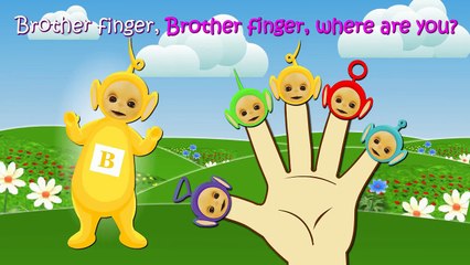 Teletubbies 3D Finger Family Nursery Rhymes Lyrics