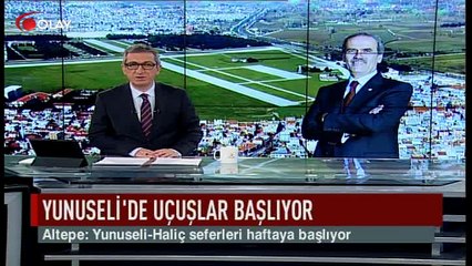 Yunuseli'de uçuşlar başlıyor (Haber 23 01 2017)