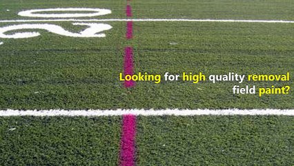 Removable field paint