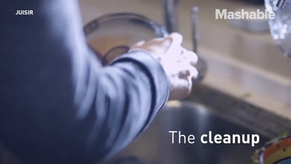 Finally, a juicer that doesn't need cleaning