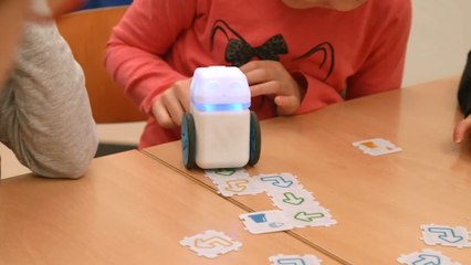 This cute robot will teach your 3-year-old to code
