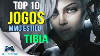  TOP 10 jogos MMO tipo Tibia