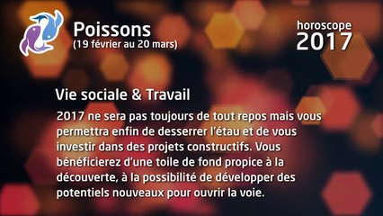 Horoscope 2017 du Poissons (Nouvelle version)
