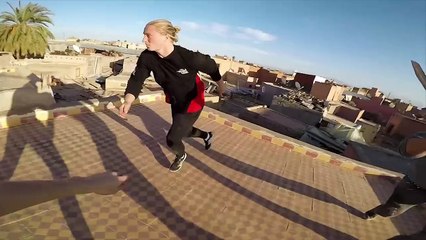 Knifeman Escape Rooftop POV