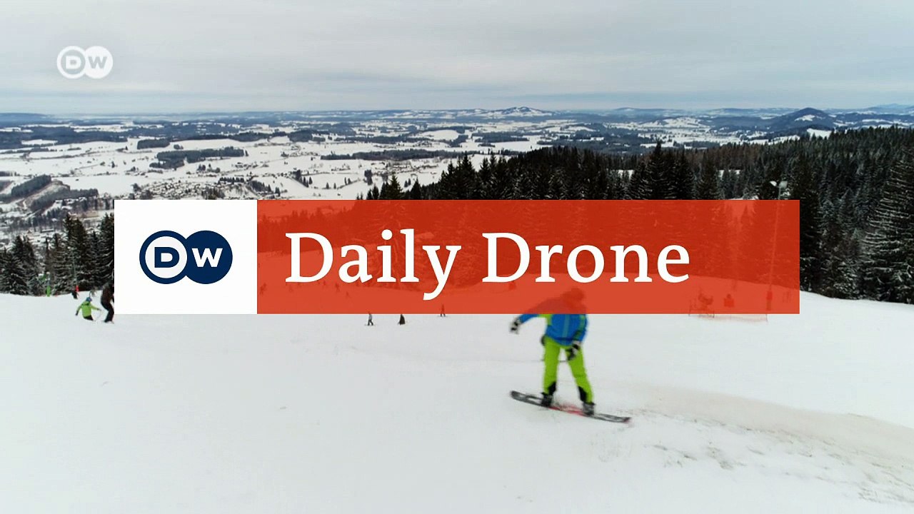 #dailydrone: alpspitzbahn nesselwang | check-in