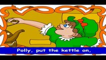 Polly Put The Kettle On | Animated Rhymes for Children