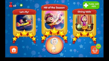 Masha and the Bear Kids Games Android and ios Gameplay 2016 - Part 1
