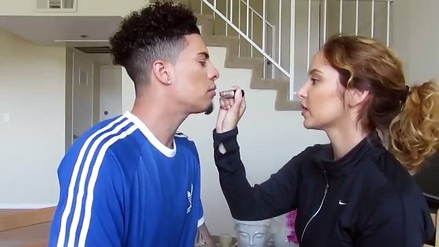 GIRLFRIEND DOES BOYFRIENDS MAKEUP CHALLENGE!