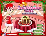 Prepare a delicious Christmas cake! Developing games for girls!