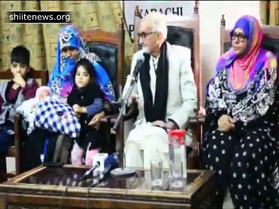 missing activist Samar Abbas family's press conference