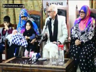 missing activist Samar Abbas family's press conference