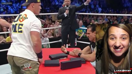 Télécharger la video: II WWE Smackdown -- John Cena ARM WRESTLES Alberto Del Rio -- Live Commentary II