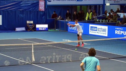 Court central - 1st round main draw - 24/01/17 - Les Petits As (4)