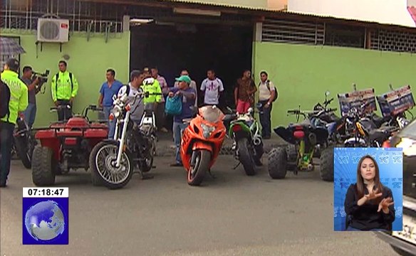15 motocicletas de dudosa procedencia fueron decomisadas