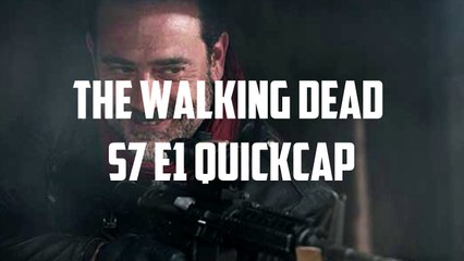 The Walking Dead S7 E1 - Sploosh Goes The Brains - QuickCap - Quick Tops