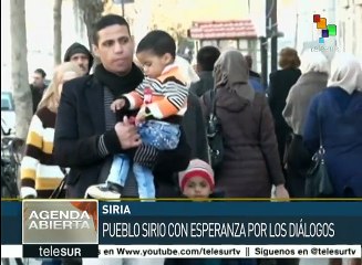 Sirios respaldan el gobierno del pdte. Bashar Al Assad y su ejército
