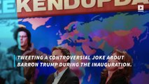 SNL writer suspended after tweeting joke about Trump's son