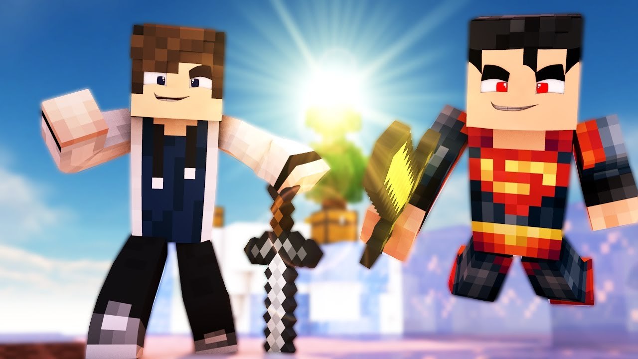 Minecraft Skywars: A MELHOR JOGADA!