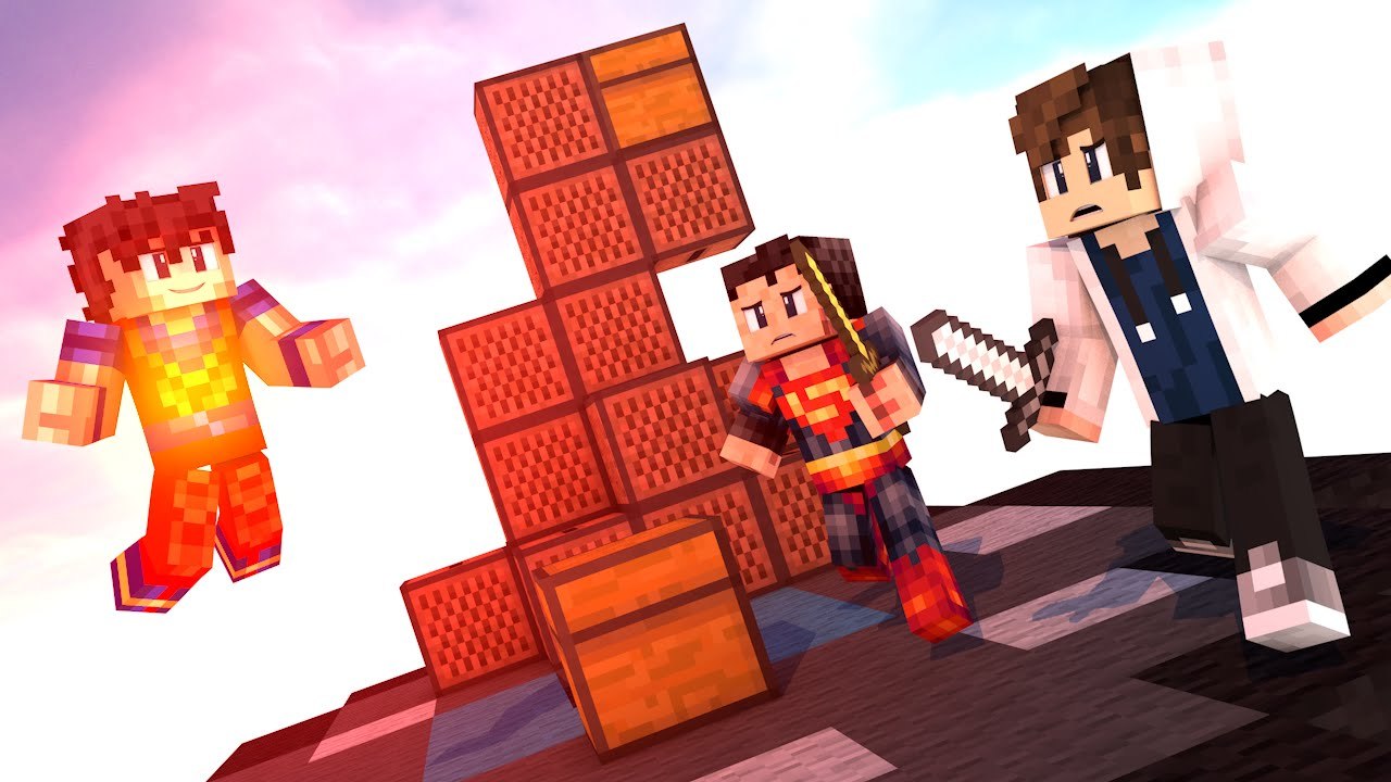 Minecraft Skywars: HACK??