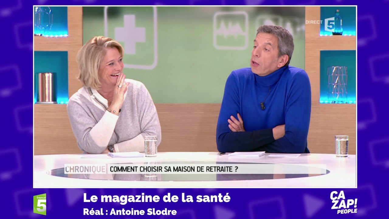 Une chroniqueuse du magazine de la santé se paie Michel Cymès