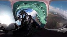 Vídeo  de avião  360°