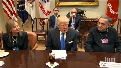 Trump to automakers: 'We're bringing manufacturing back to the United States big league'