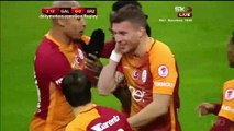 Lukas Podolski Goal HD - Galatasaray 1 - 0 Erzincanspor - 24.01.2017