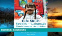 Audiobook  Life Skills Speech and Language Enrichment Activities: Volume 1: English and Spanish