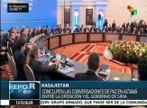Kazajistán: Siria pide garantía para controlar su frontera con Turquía