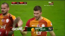 Lukas Podolski second Goal HD - Galatasaray 2 - 0 Erzincanspor - 24.01.2017