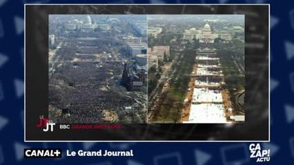 Investitures d'Obama et de Trump : la différence en une photo