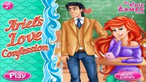 Disney Princess Ariel & Prince Eric Love Confession | True Love Match & Dress Up Game For