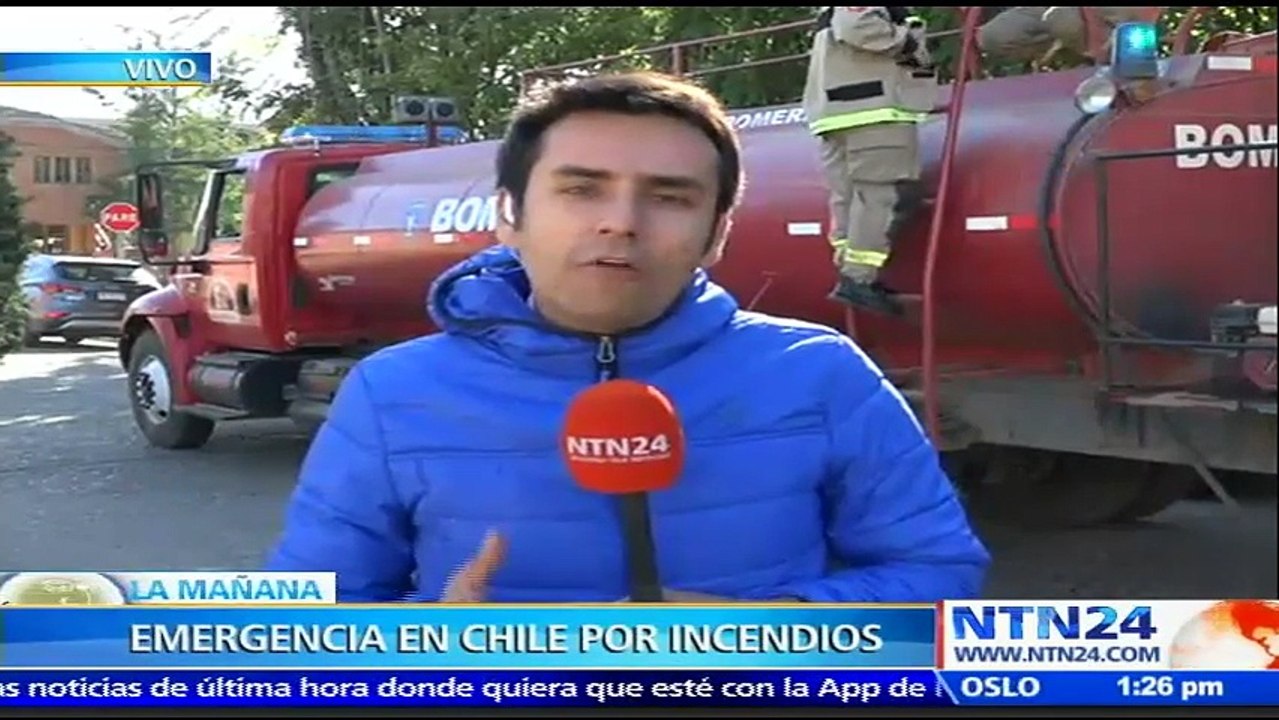 Al menos 140.000 hectáreas de bosque quemadas por incendios forestales en Chile