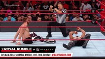 Seth Rollins vs. Sami Zayn - If Zayn wins, he takes Rollins' Royal Rumble spot Raw, Jan. 23, 2017