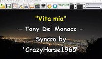 Tony Del Monaco - Vita mia (Syncro by CrazyHorse1965) Karabox - Karaoke
