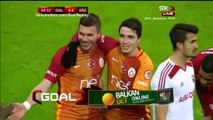 Lukas Podolski fourth Goal HD - Galatasaray 5 - 2 Erzincanspor - 24.01.2017
