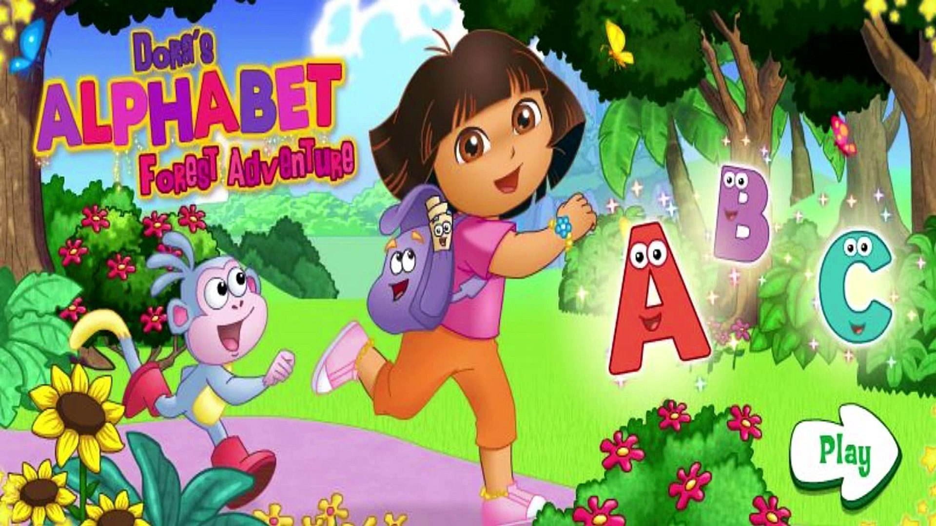 Doras Alphabet Forest Adventure Game Dora Games Nick Jr Video Dailymotion
