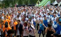 Epinal (Vosges) : course solidaire multicolore...