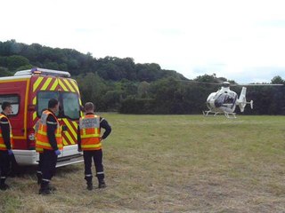 Vosges : héliportage à la suite d'un accident grave survenu à...