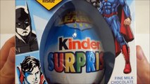 MAXI Kinder Superman Surprise Egg, Batman Justice League Heroes